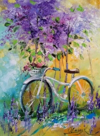 Цветочный велосипед - Цветочный велосипед