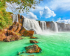 Величественный водопад - Величественный водопад