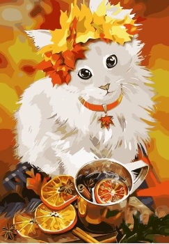 Осенний котик